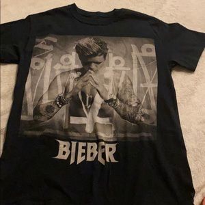 Justin Bieber concert shirt